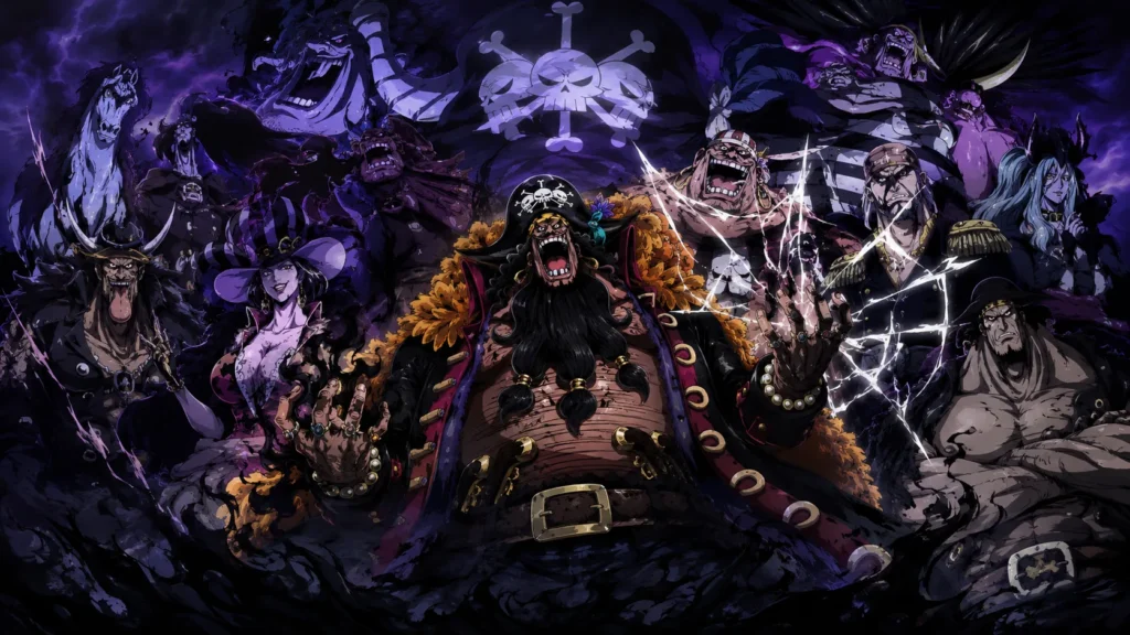 Marshall D. Teach and the terrifying Blackbeard Pirates.