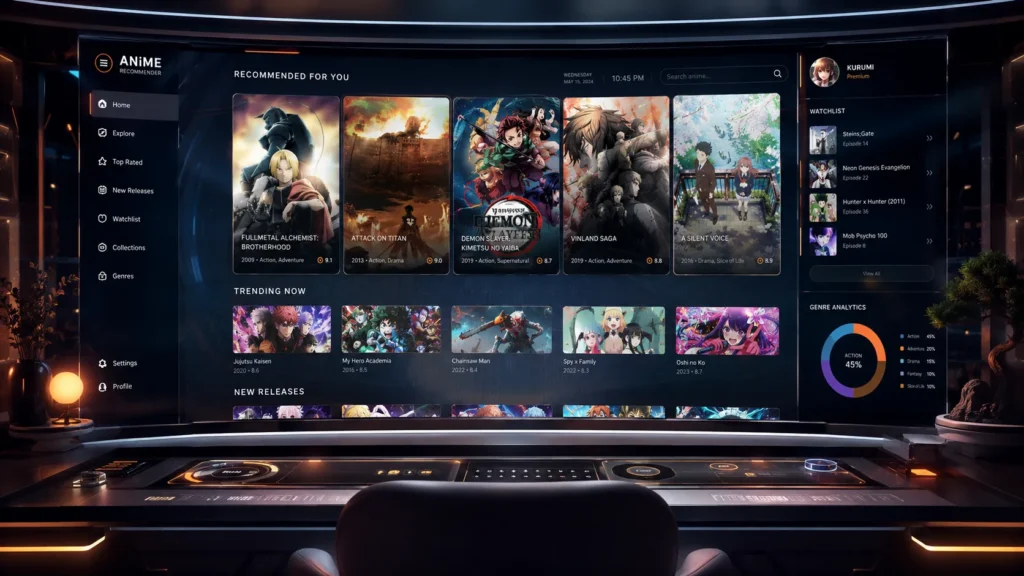 High Tech Anime Streaming