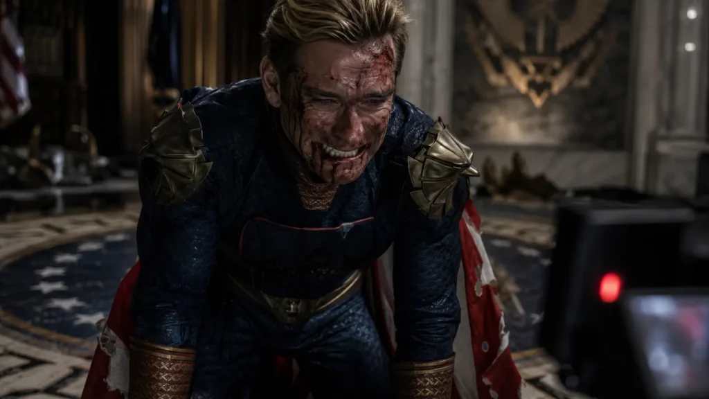  Homelander ranking number one: Antony Starr Homelander depowered humiliated Oval Office finale