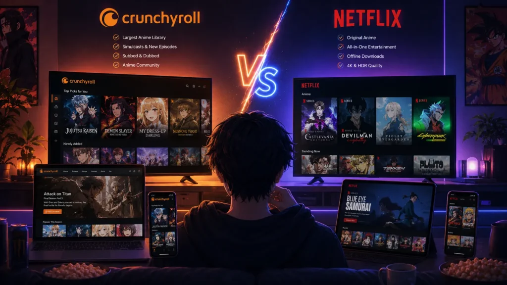 Crunchyroll Domination in Anime Streaming