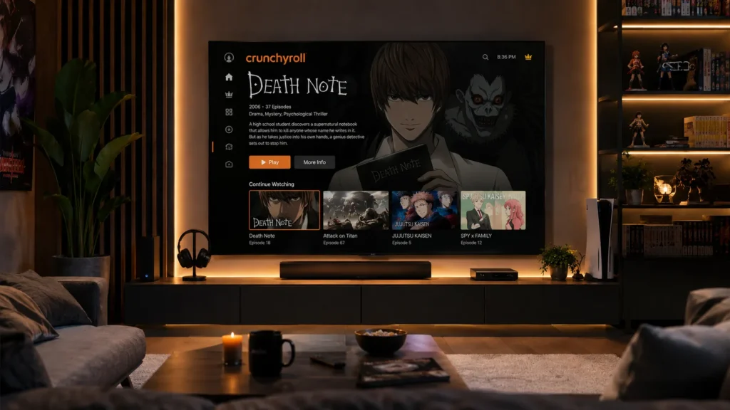 Streaming Death Note