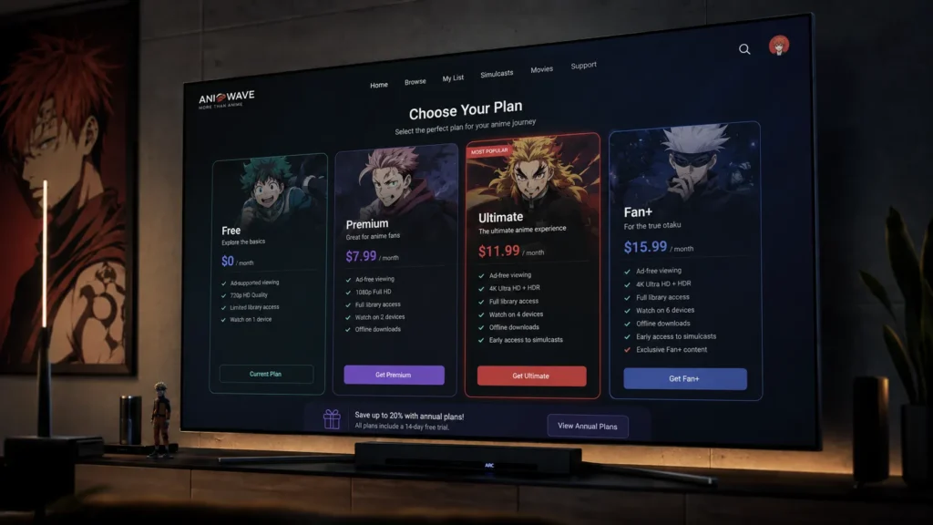 Streaming Plans Pricing