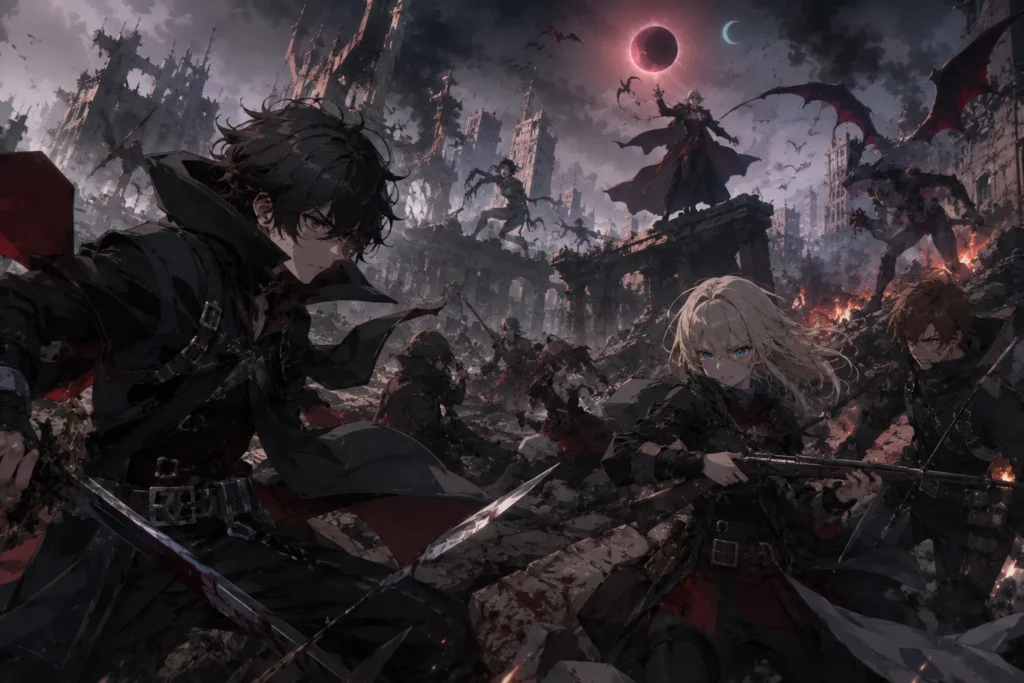 Post apolocaliptic vampires